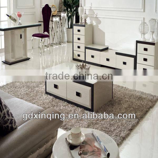 modern design wooden lcd tv stand high glossy tempered glass top tv cabinet E353