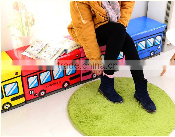 Q1125 coated multifunctional lovely cloth storage box