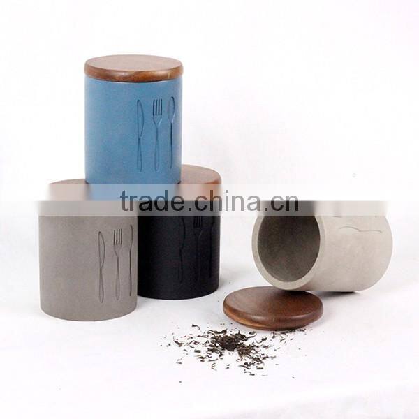 High Quality marble Designer Kitchen Tea Coffee Sugar Canisters
