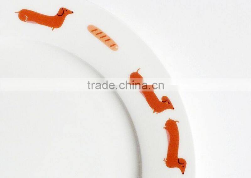 Porcelain Kid Breakfast Dinner Set