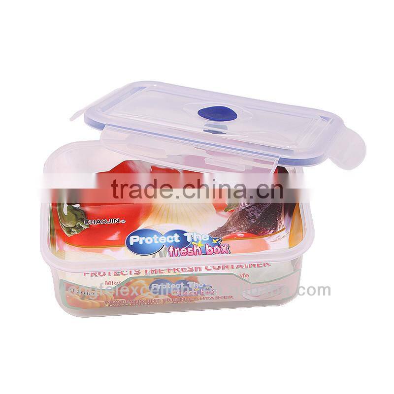 Hot sale china new product container box plastic tin