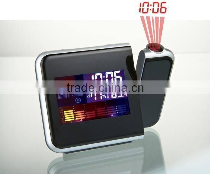 Weather station snooze light baby table projection clock