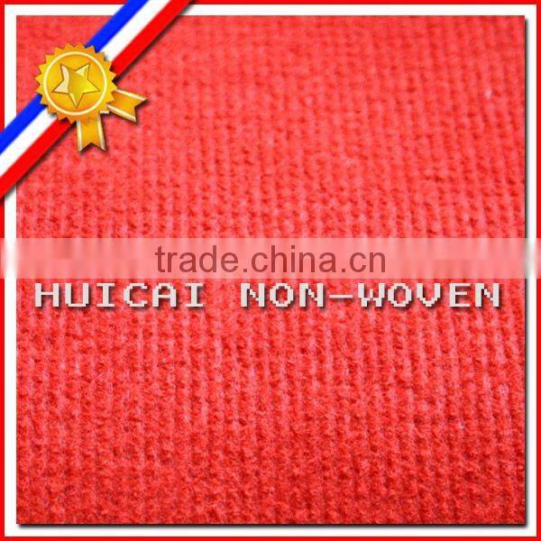 grey color polyester nonwoven fabric carpet for exhibition and indoor decoration