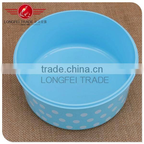 High quality round plastic preservation box / storage box with lid /Crisper