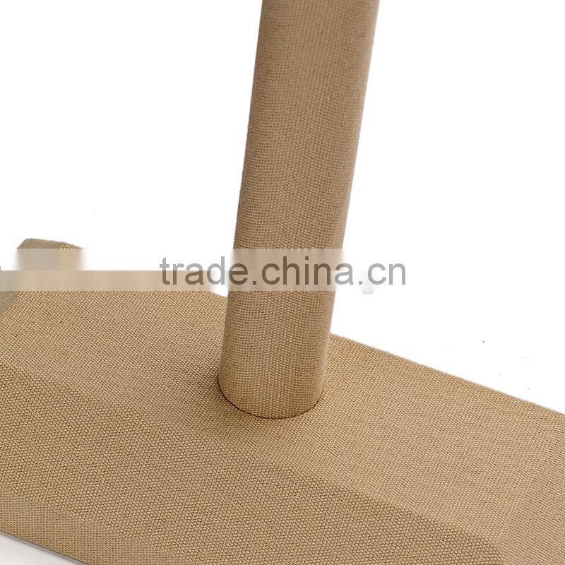 2015 new fashion colorful Velvet Single Layer T shape Bracelet Holder