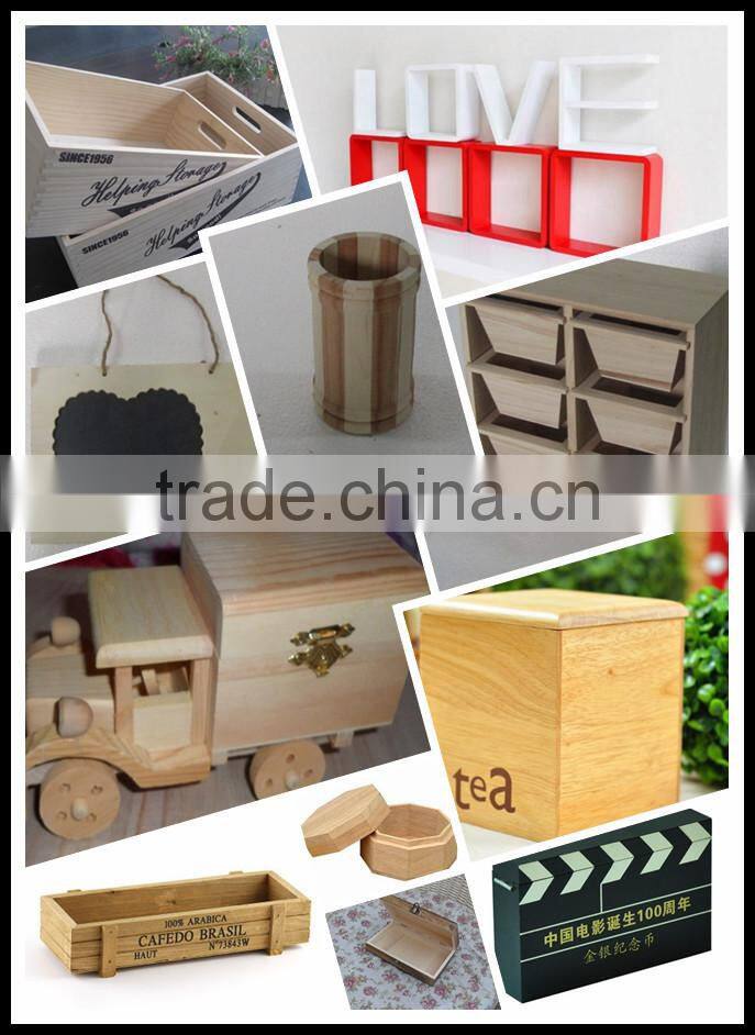 Wooden MDF heart shape pieces