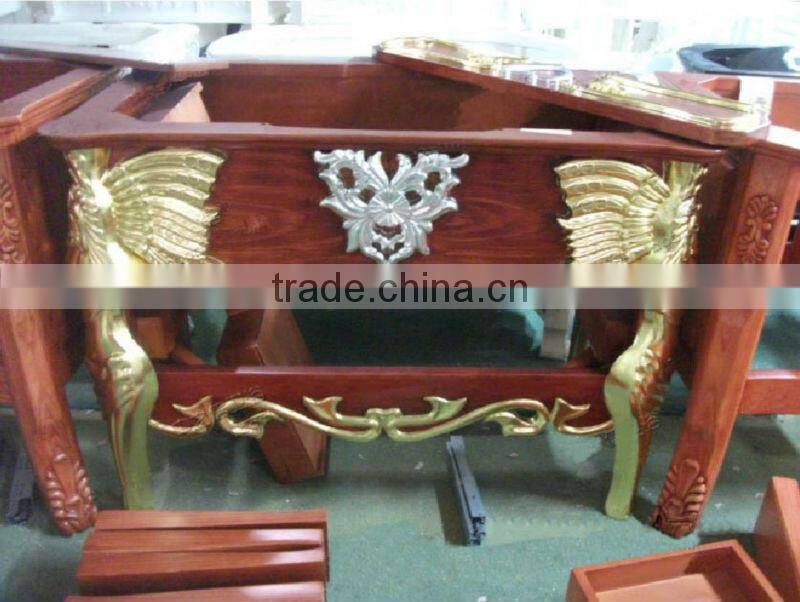 Luxury & Elegant Deaign Bathroom Cabinet,Bathroom Vanity Cabinet;Bathroom Furniture,Hand Carved Mirror Cabinet(BF08-4030)