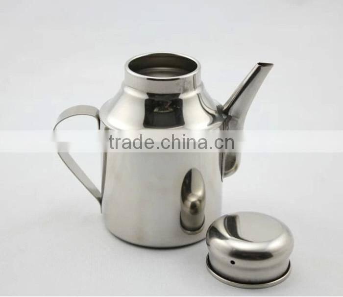 mirror polished stainless steel oilcan