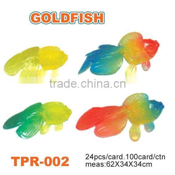SELL NOVLTY PLASTIC GOLDFISH TPR TOYS