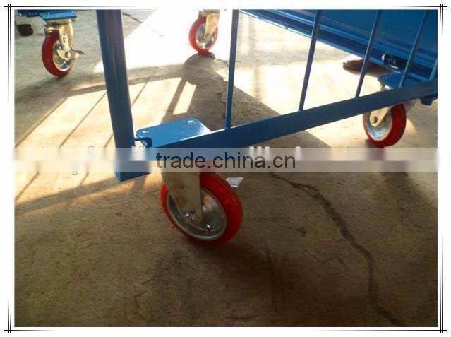 Wholesale Korea Folding Storage Steel Heavy duty Roll Container With Caster RC-01