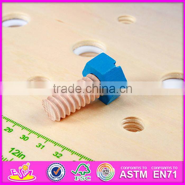 2016 new design children wooden toy tool set W03D044