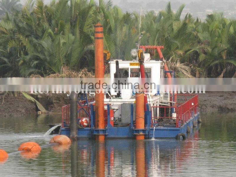 Hydraulic cutter suction dredger