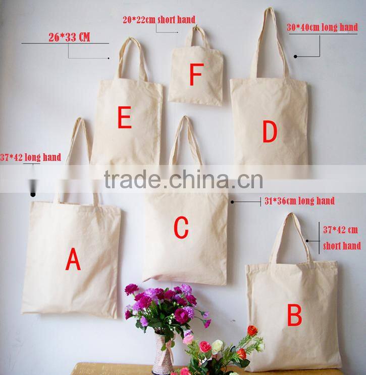 Wholesale Recycled Eco Friendly Cotton Canvas Bag