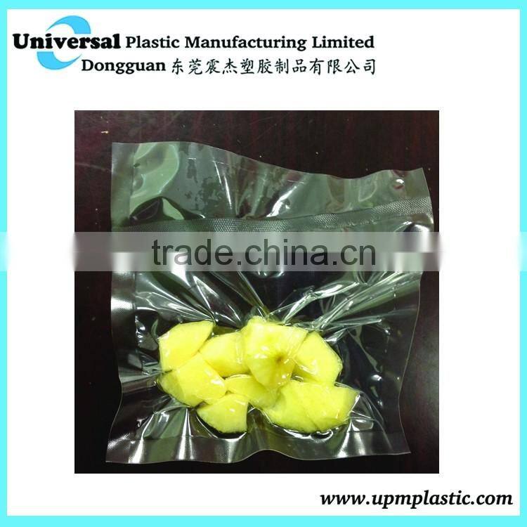 Factory direct clear vacuum plastic bag