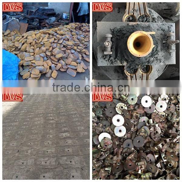 Pressed formwork spring clamp for concrete