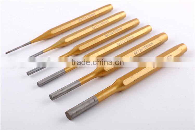 6 Pcs High Quality Mirror Punch & Chisel Sets