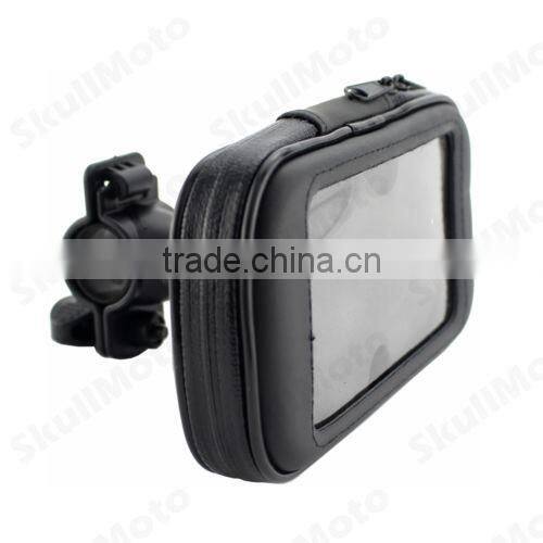 Cheap factory price Motorcycle Bike Handlebar Holder Mount Waterproof Bag Case For Mobile Phone GPS