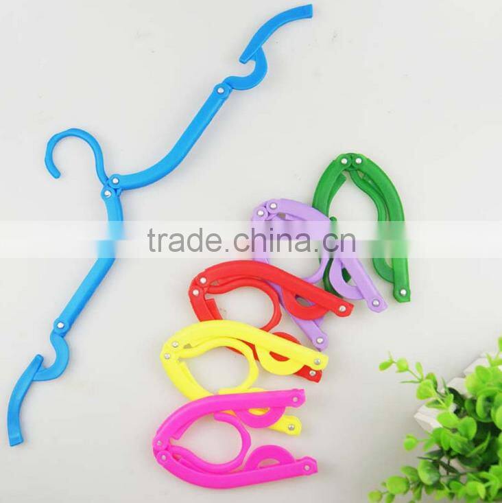 Plastic Foldable Hanger Travel Clothes Hangers