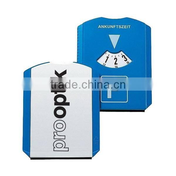 2017 Logo Printed Parking Disc/automatic parking disc/parking disc clock