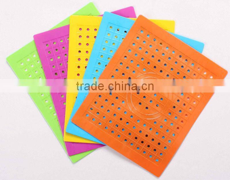 Multicolor High Quality Soft Anti-slip decorative Beautiful new products custom kitchen sink mat