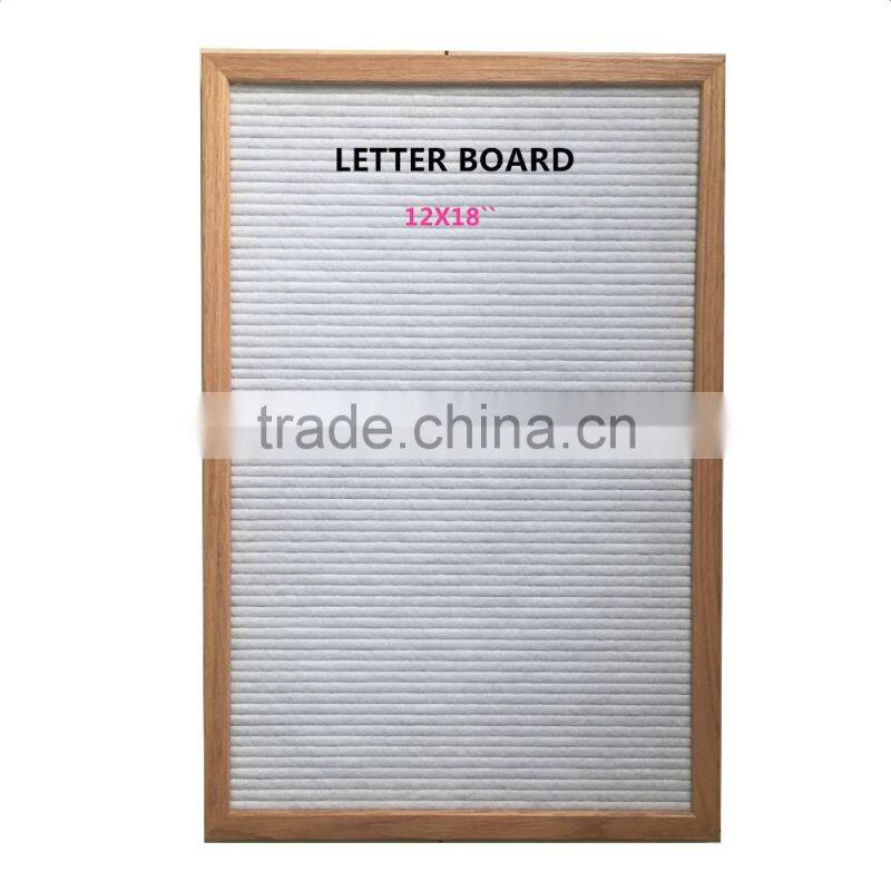 Custom colorful plastic letters for felt letterboard