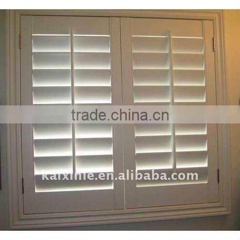 heze kaixin Artistic Enviromental Solid Wooden plantation shutter supplies