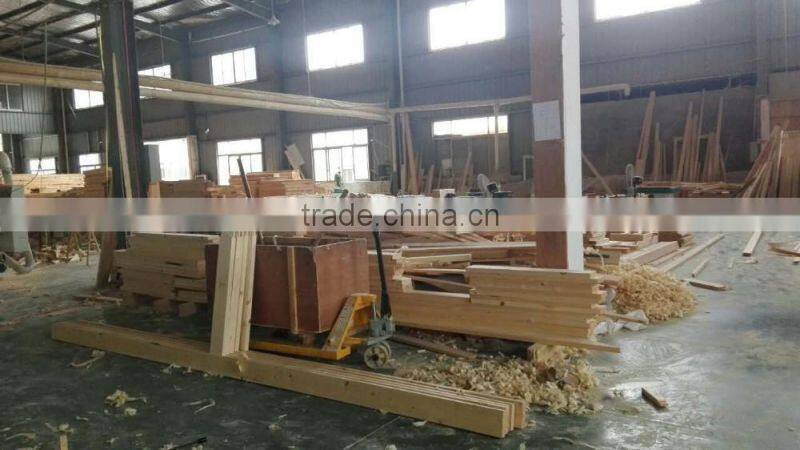 FBRWH002 outdoor modern prefabricated modular log Wood house