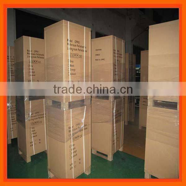 Orange Modern Wood Pellet Stove with CE certification