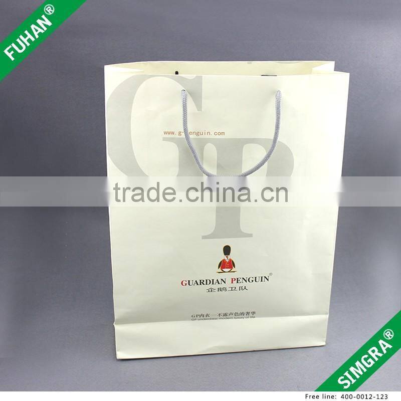 Custom Beautiful Shopping Paper Bag for Costume