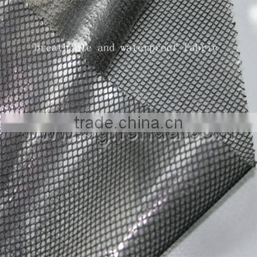 2015 new style mesh fabric laminated breathable and waterproof TPU film