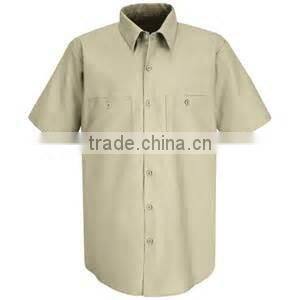 Direct factory wholesale custom black mens work shirts for men