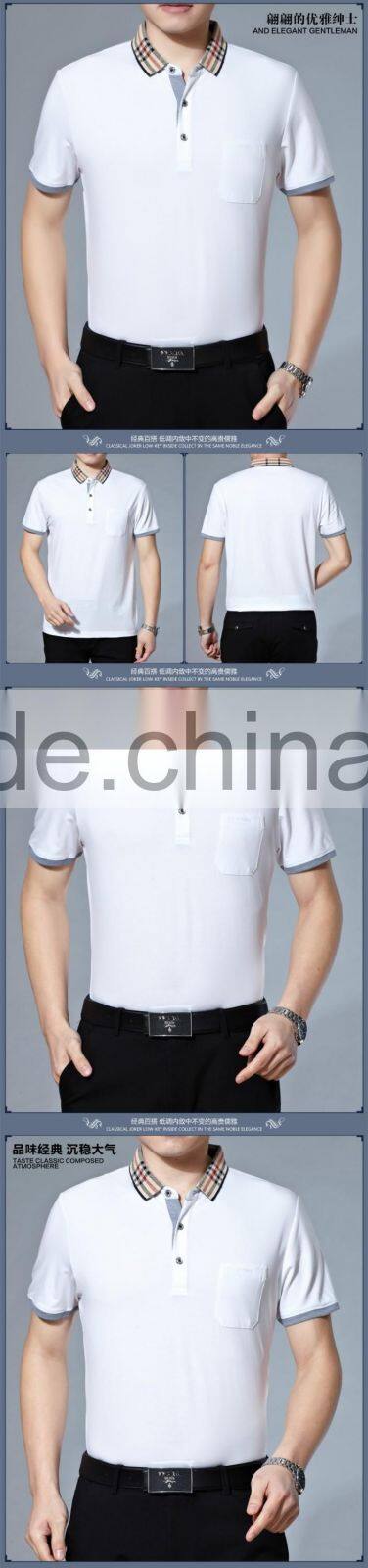 chinese clothing manufacturers 200g sport polo shirt 100% cotton for men