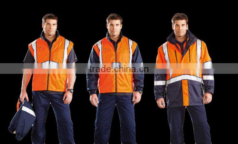Reflective Durable Polyester/Cotton Coal Mining Workwear