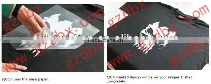 Printable PU Heat Transfer T-Shirt Vinyl for Clothing Garment