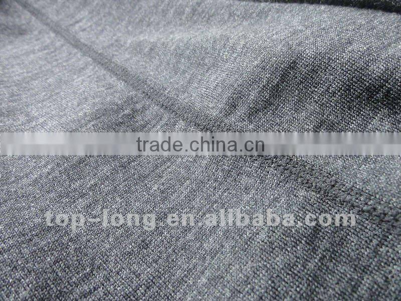 100% merino wool thermal underwear of women charcoal crew&pant long johns
