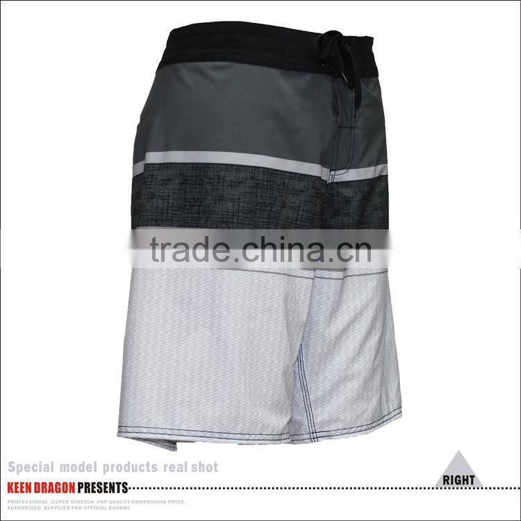 Custom Surf 4 Way Stretch Printed Top Brand Wholesale Mens Boardshorts