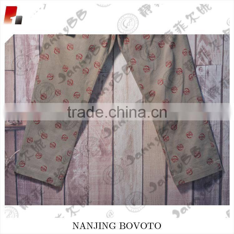 Boys trousers design fashion shorts 100% cotton wholesale kid trouser