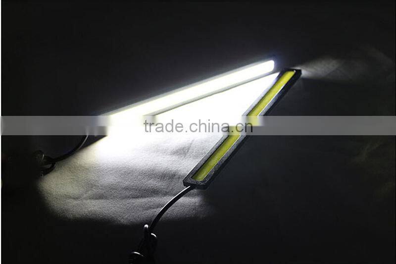 New ultra-thin high-brightness LED daytime running lights waterproof power cars running lights white yellow