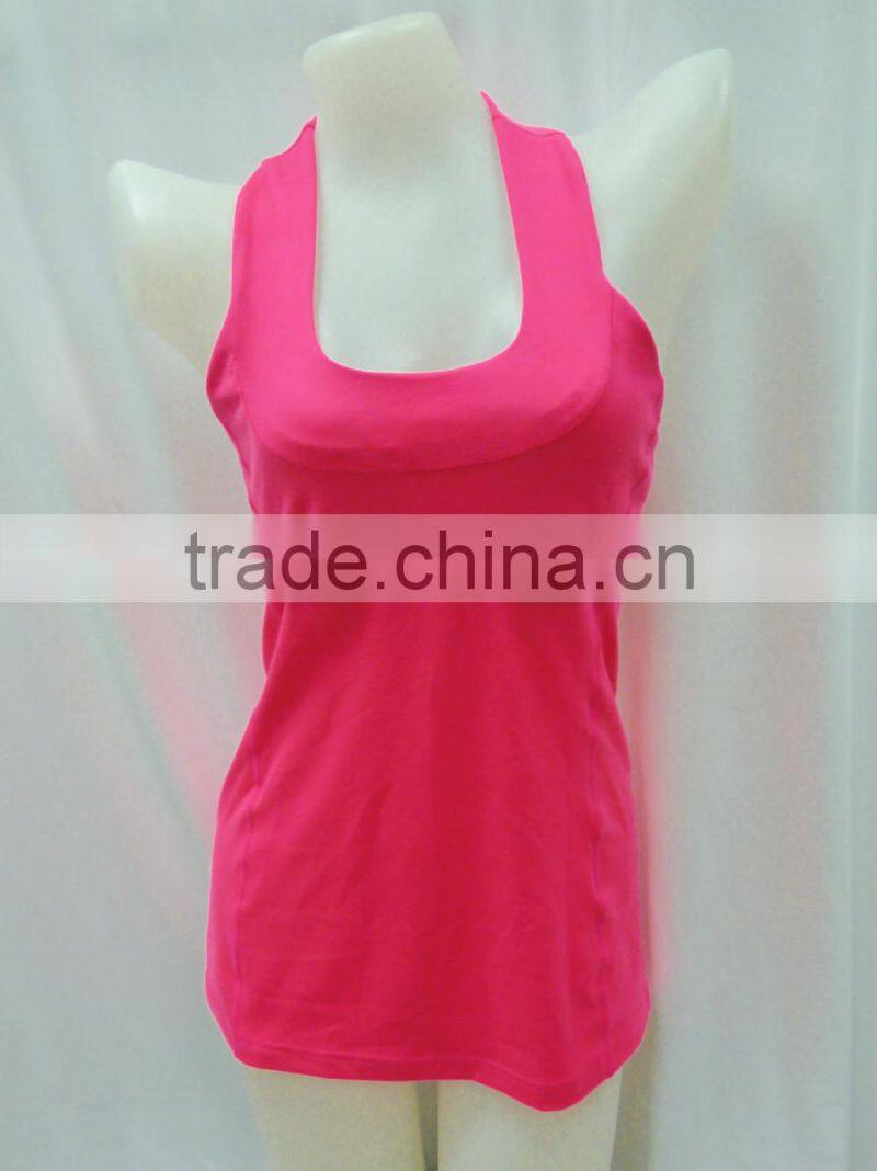 hot selling yoga gym singlet yoga y-back singlet for women