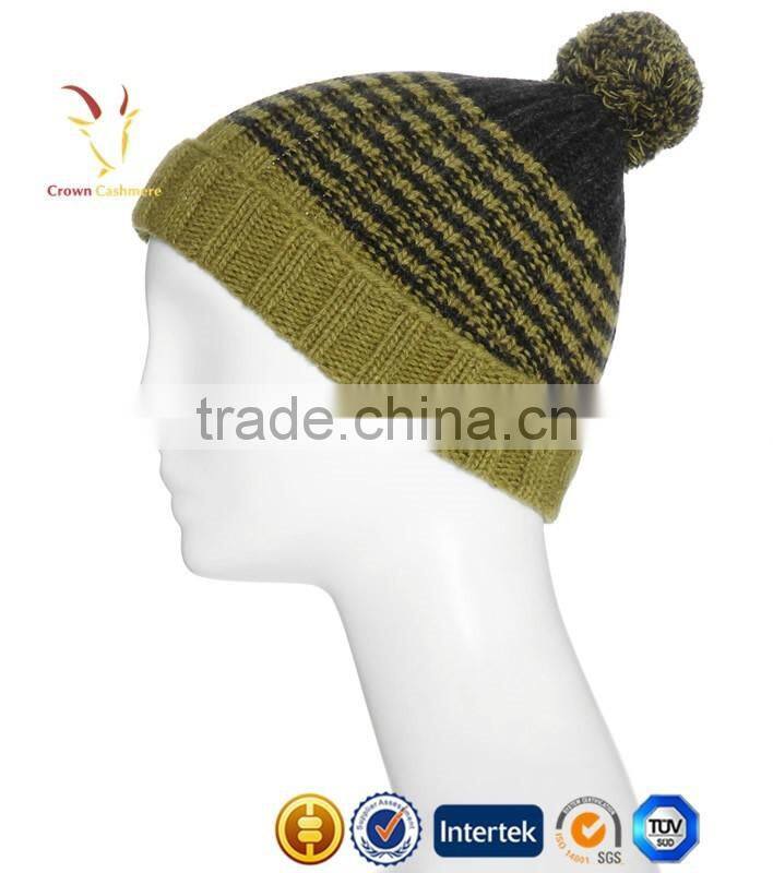 Pom Pom Beanie Knitted Winter Wool hats