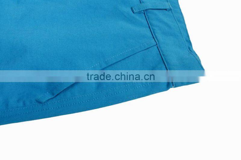 mens blue cotton twill cheap comfortable cargo short