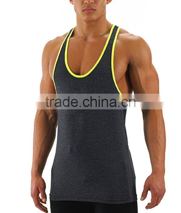 Wholesale Fitness Clothing,Men's Stringer Gym Singlet Fitness Bodybuilding Muscel Tank Top