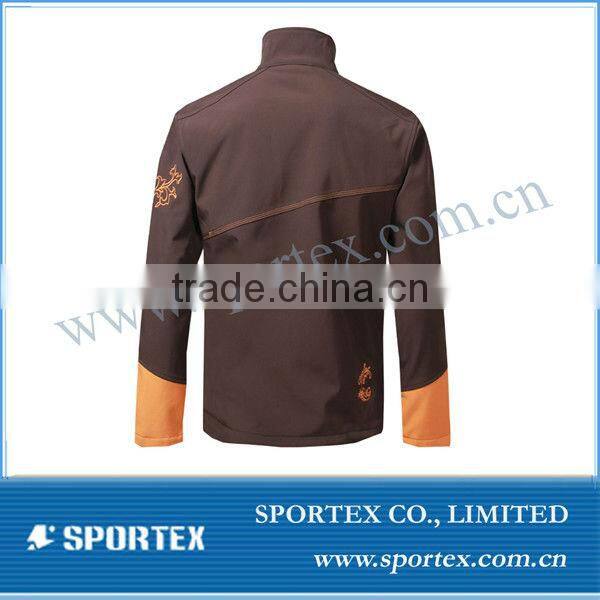 2014 New design mens outdoor clothing, High quality outdoor gear for men, Mens windproof softshell jacket