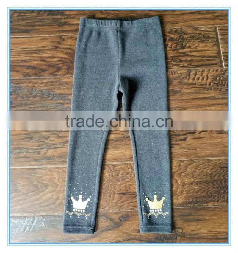 2016 winter baby girls custom kids leggings, new pants design for girl, wholesale children kids fitness leggings