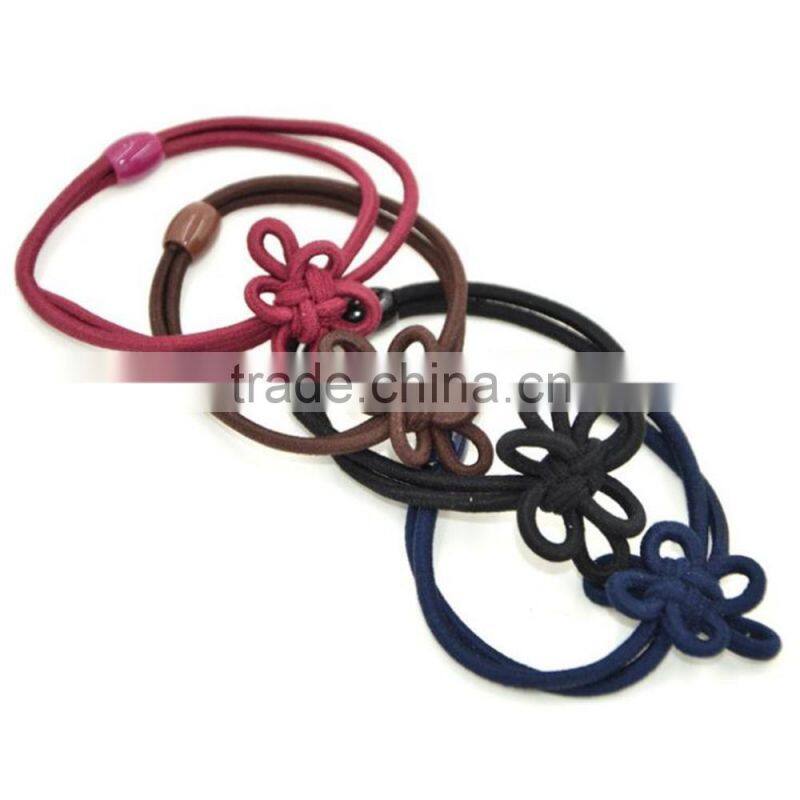 China Supplier Elastic Knot Hair Band Baby Girls Headbands In Stock