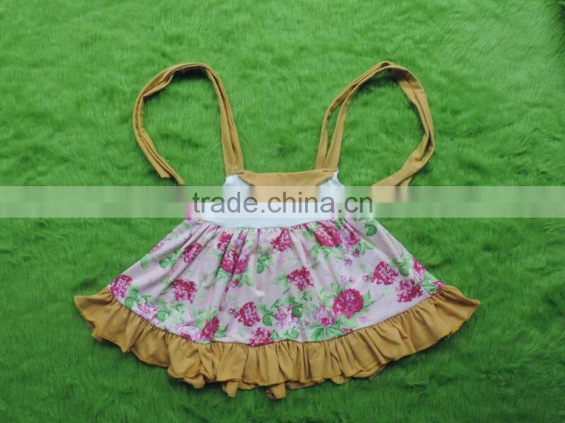 baby frock design pictures 4th of july shits child baby floral shirt shoulder strap t-shirts