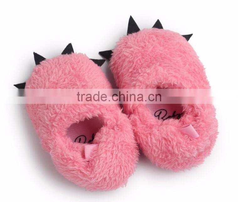 Cute paw design warm shoes for baby, little paw baby shoes