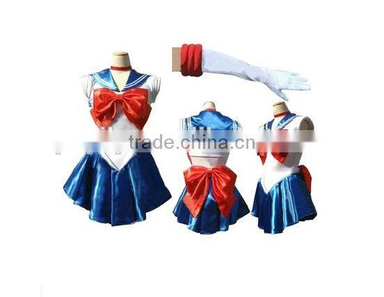 halloween Sexy cosplay Sailor Moon costume saxy school girl sets image