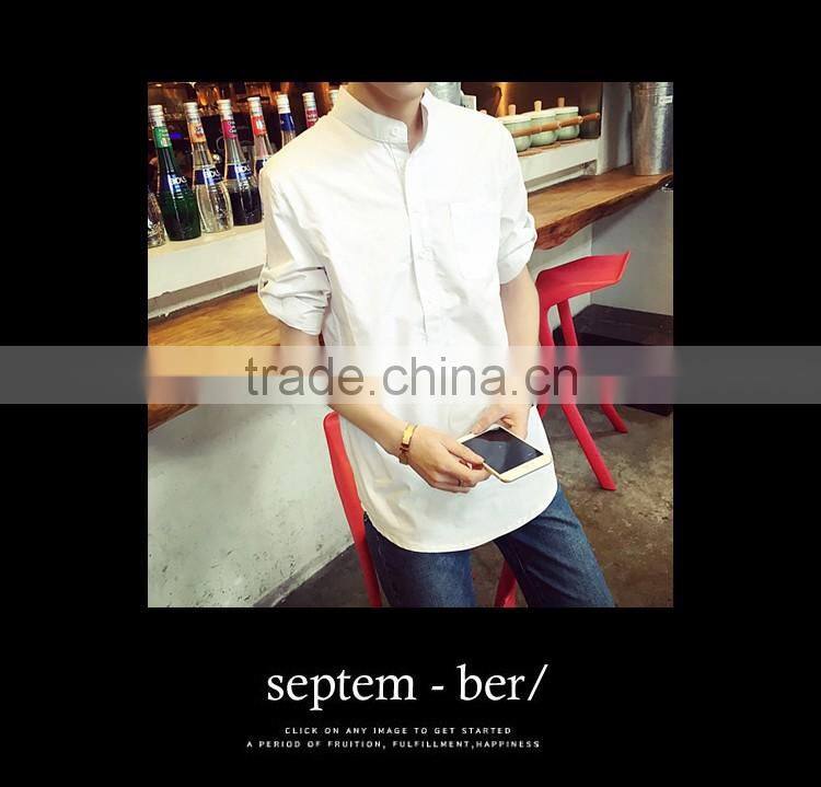 Cultivate one's morality sleeve shirt in thin section is prevented bask in clothes