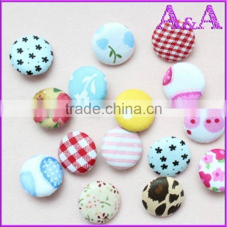 Newest fabric covered press button